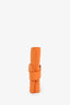 Bvlgari Orange Leather Watch Travel Case