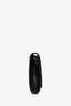 Louis Vuitton Black Leather 'Pochette Louise' GM Shoulder Bag