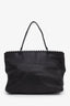 Bottega Veneta Brown Leather Woven Flap Satchel