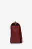 Pre-loved Chanel™ 21A Burgundy Crystal CC Mini Square Full Flap Bag