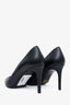 Stuart Weitzman Black Leather Pointed Toe Heels Size 6