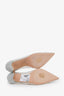 Jimmy Choo Silver Glitter Tulle Heels Size 35.5