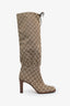 Bottes sur le genou Gucci GG Canvas Pointure 40