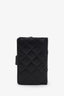 Pre-loved Chanel™ 2015 Black Leather Quilted Bifold Cambon Wallet