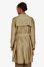 Gucci Vintage 2010 Green Trench Coat Estimated Size S