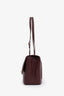 Pre-loved Chanel™ SS26 Burgundy Grained Calfskin Small Souplissimo Maxi Flap