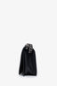 Pre-loved Chanel™ 2018-19 Black Chevron Leather Medium Boy Bag