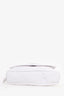 Canada Goose White Nylon Zip Belt Bag
