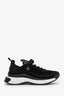 Pre-loved Chanel™ Black Suede Interlocking CC Logo Sneakers Size 39