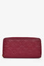 Louis Vuitton 2014 Burgundy Empreinte Leather Long Zip Wallet