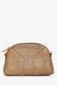 Saint Laurent Brown Leather Mini Muse Chain Handbag
