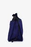 Pleats Please Issey Miyake Blue Nylon Crossbody Bag