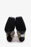 Burberry Beige Check Knitted Sock Boots Size 38