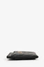 Pre-loved Chanel™ 2018-19 Black Chevron Quilted Lambskin Cardholder