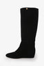 Jimmy Choo Black Suede Boots Size 39