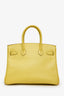 Hermès 2013 Soufre Yellow Epsom Leather Birkin 30 with GHW