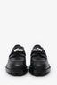 Hermès Black Leather 'Loyal Derby' Loafers Size 38