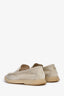 Loro Piana Beige Suede 'Summer Walk' Loafers Size 37