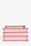 Marni Black/Pink Leather Medium Trunk Bag