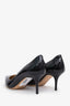 Jimmy Choo Black Patent Leather Pointed Toe Heel 36