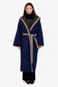 Hermès Blue Cotton Vice Versa Bathrobe Size M