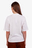 Anine Bing White Printed Mick Jagger T-Shirt Size XS