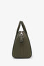 Givenchy Green Leather Small Antigona Bag with Strap