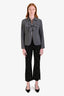 16Arlington Black Denim Dark Wash Crystal Embellished Jeans Size 8