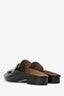 Hermès Black Goatskin Rivoli Mules Size 37