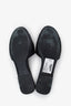 Pre-loved Chanel™ 2022 Black Leather Interlocking CC Logo Sandals Size 39
