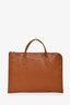 Longchamp Brown Leather Le Foulonné S Briefcase