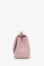 Pre-loved Chanel™ 2022+ Light Pink Quilted Lambskin Mini Square Flap Bag