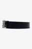 Balenciaga Black Leather BB Belt Size 80