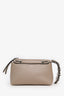 Fendi Taupe Leather By the Way Mini Top Handle Bag With Strap
