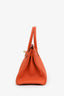 Hermès 2014 Orange Togo Leather Birkin 30 with GHW