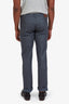 Brunello Cucinelli Blue Wool Straight Leg Pants Size 50 Mens