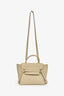 Celine Cream Leather Nano Belt Bag with Strap