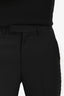 Gucci 2023 Black Wool Studded Trousers Size 44 Mens