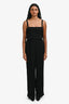 Vince Black Pleated Sleeveless Romper Size 4