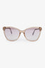 Tom Ford Brown Round Frame Sunglasses