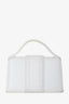 Jacquemus White Leather Le Petit Bambino Crossbody