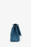 Pre-loved Chanel™ 2013-2014 Blue Caviar Leather Jumbo Double Flap Bag SHW