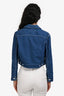 Rag & Bone Blue Denim Cropped Jean Jacket Size XS