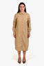 3.1 Phillip Lim Beige Cotton Midi Shirt Dress Size 2