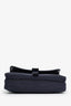 Prada Navy Re-nylon Saffiano Leather Trimmed Shoulder Bag