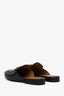 Gucci Black Leather Princeton Loafers Size 39