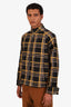 Marni Black/Yellow Wool Mohair Patterned Jacket Size 48 Mens