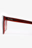 Max Mara Red Acrylic Classic Sunglasses
