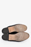 Pre-loved Chanel™ 2020 Black Leather CC Logo Mules Size 38