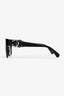 Pre-Loved Chanel™ Black Acrylic Duo-Toned CC Sunglasses